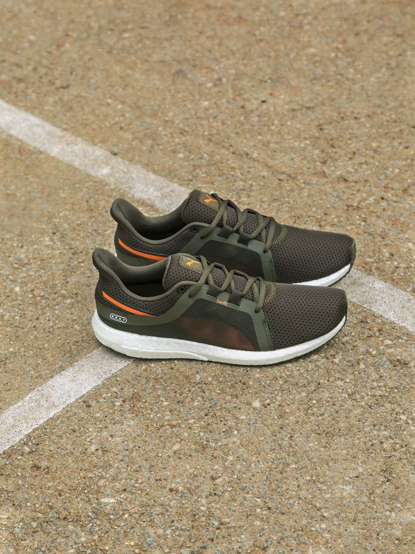 Buy Puma Men Olive Green Mega NRGY Turbo 2 Running Shoes Sports Shoes for Men 6816684 Myntra