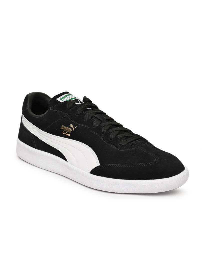Puma liga suede sneakers hot sale