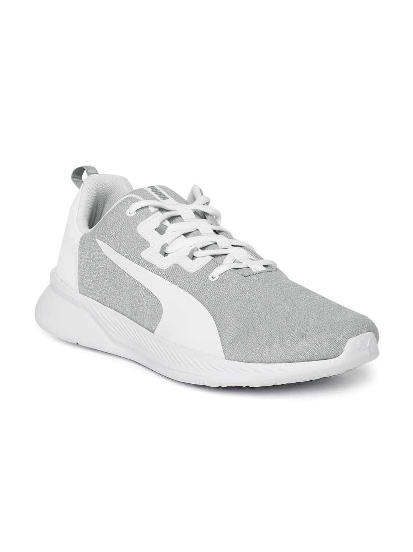 Buy Puma Men White Grey Tishatsu Runner Knit Training Shoes Sports Shoes for Men 6816778 Myntra