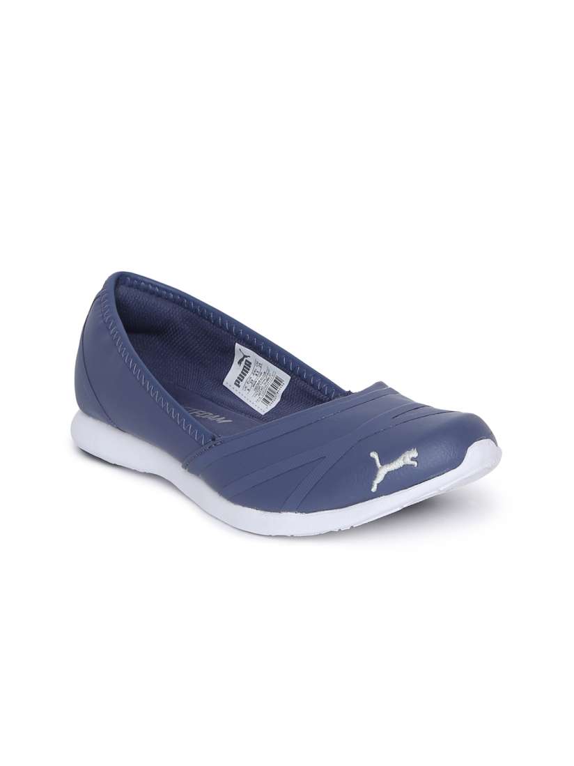 Buy Puma Women Blue Vega Ballet SL Solid Ballerinas Flats for Women 6816783 Myntra