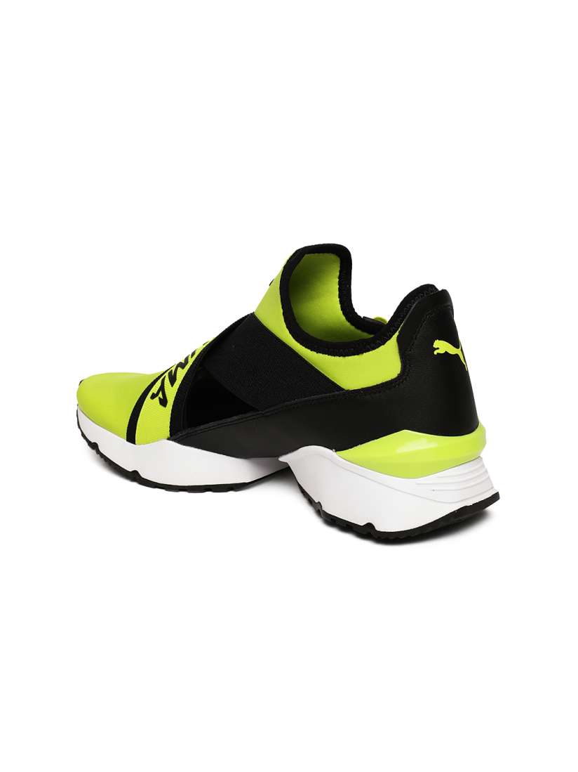 Buy Puma Women Black Yellow Muse EOS Cut Out Sneakers Casual Shoes for Women 8159801 Myntra