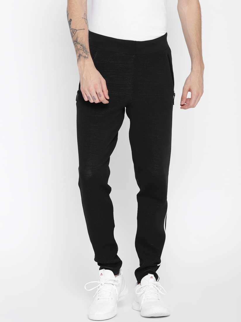 Buy ADIDAS Black Solid ZNE Parley Track Pants Track Pants for Men 6824024 Myntra