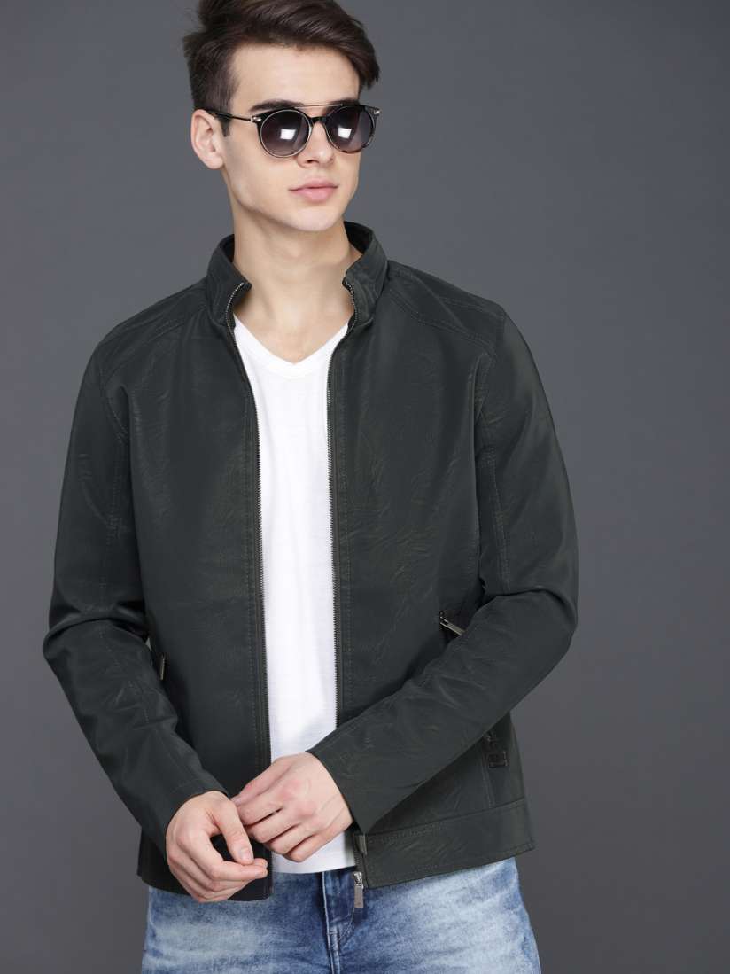 Buy WROGN Men Black Solid Tailored Jacket Jackets for Men 6832099 Myntra