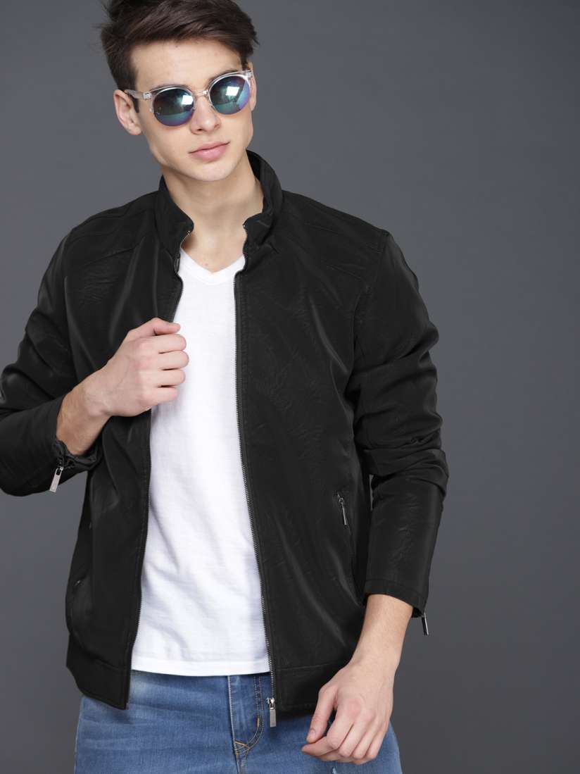 Mens jacket in myntra on sale