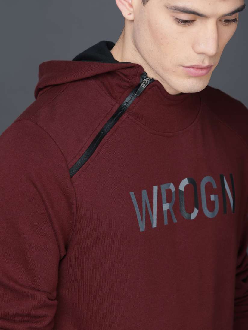 Wrogn sweatshirt online top