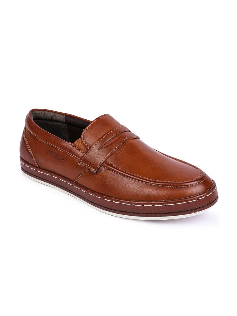 Buy Lawman pg3 Men Tan Brown Formal Slip On Shoes Formal Shoes for Men 6834698 Myntra