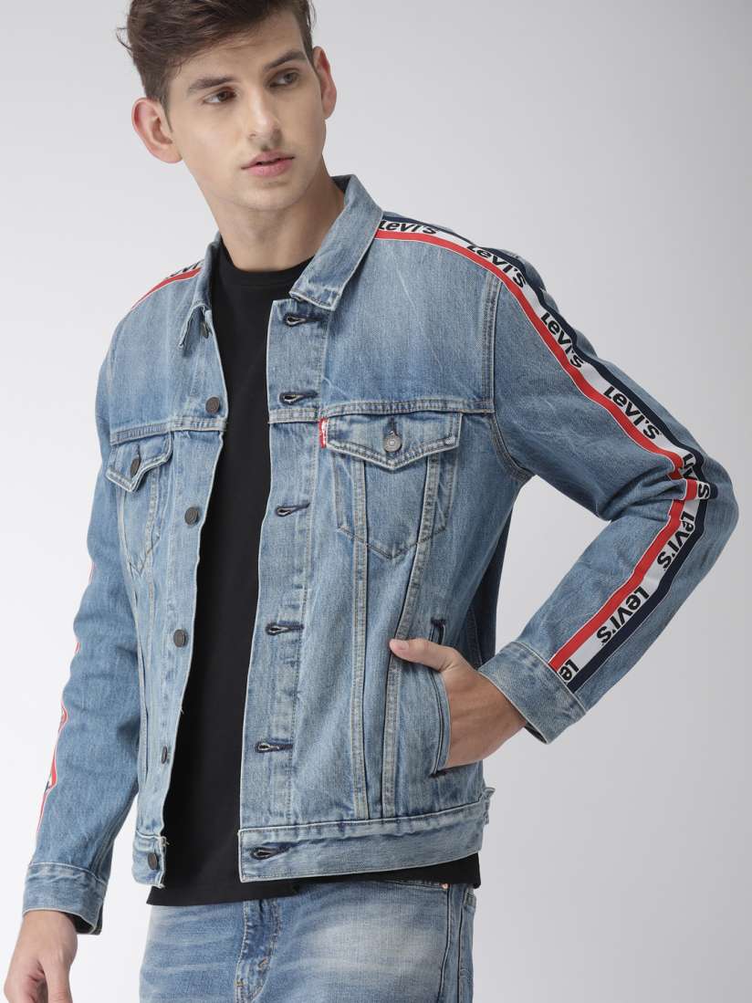 Levis denim jacket myntra shop