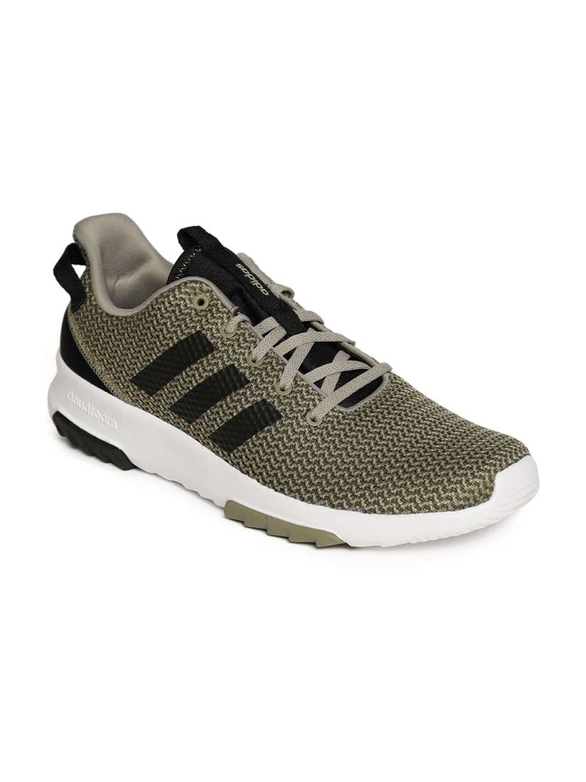 Buy ADIDAS Men Olive Green Cloudfoam Racer TR Running Shoes Sports Shoes for Men 6841603 Myntra