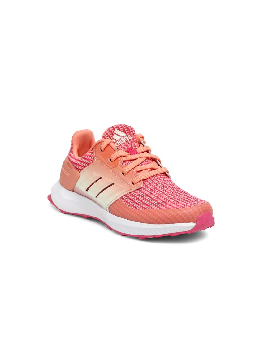 Buy ADIDAS Unisex Peach Coloured Running Shoes Sports Shoes for Unisex Kids 6841627 Myntra
