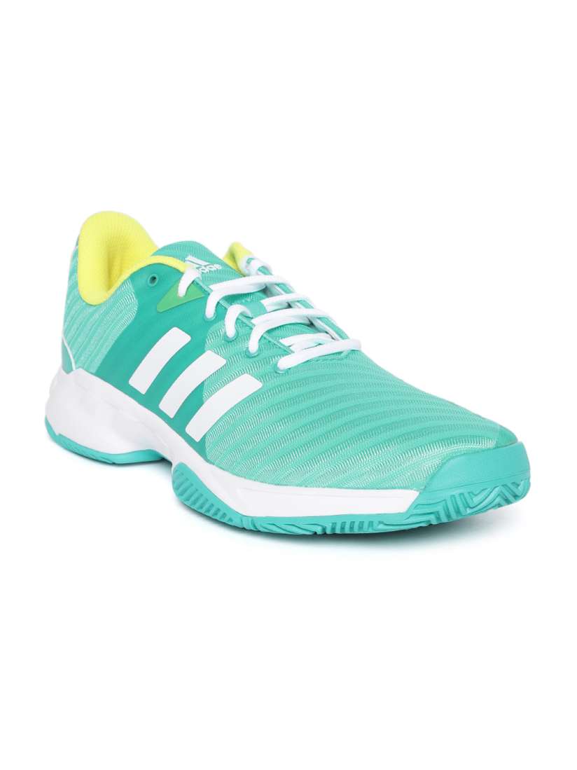 Buy ADIDAS Men Sea Green Barricade Court 3 Tennis Shoes Sports Shoes for Men 6841674 Myntra