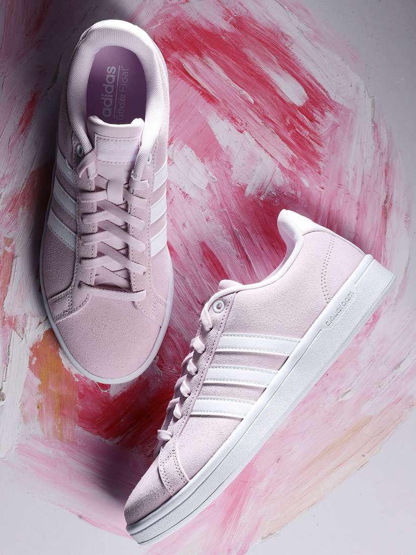 Adidas cf advantage pink on sale