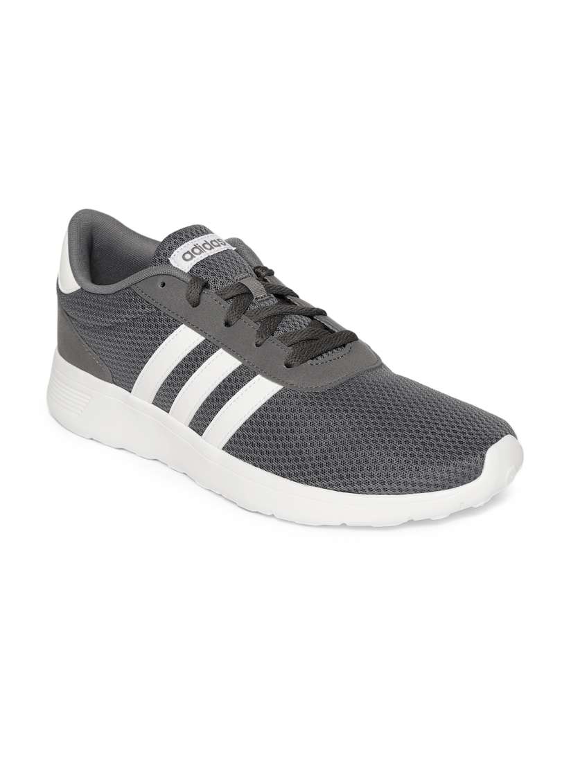 Buy ADIDAS Men Grey Lite Racer Running Shoes Sports Shoes for Men 6841869 Myntra
