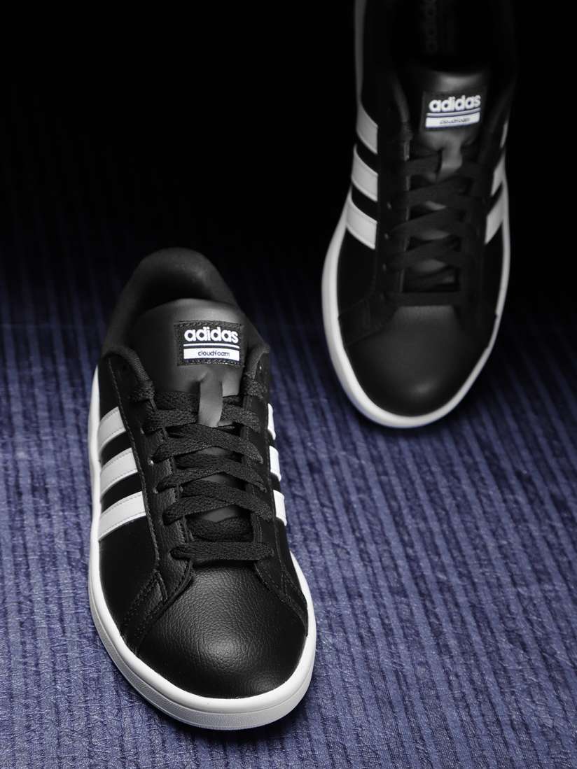 Buy ADIDAS Women Black Cloudfoam Advantage Tennis Shoes Sports Shoes for Women 6841881 Myntra