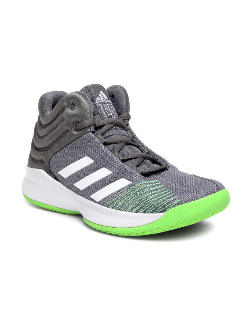 Buy ADIDAS Kids Grey Pro Spark 2018 Basketball Shoes Sports Shoes for Unisex Kids 6841893 Myntra