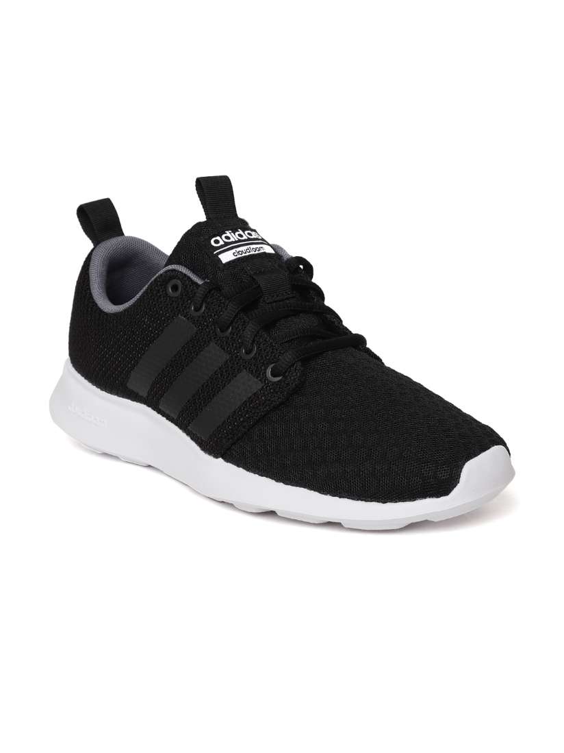 Buy Adidas Men Black Cloudfoam Swift Racer Running Shoes Sports Shoes for Men 6842061 Myntra