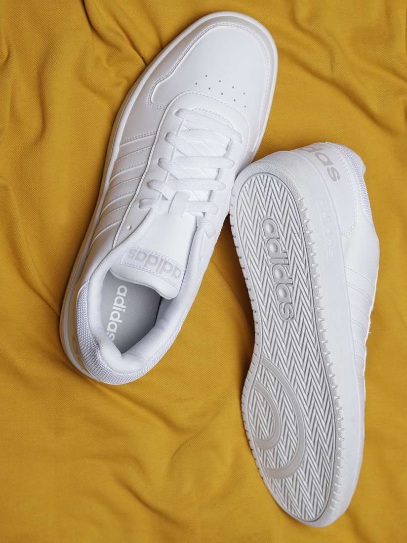 Buy ADIDAS Men White Hoops 2.0 Basketball Shoes Sports Shoes for Men 6842079 Myntra