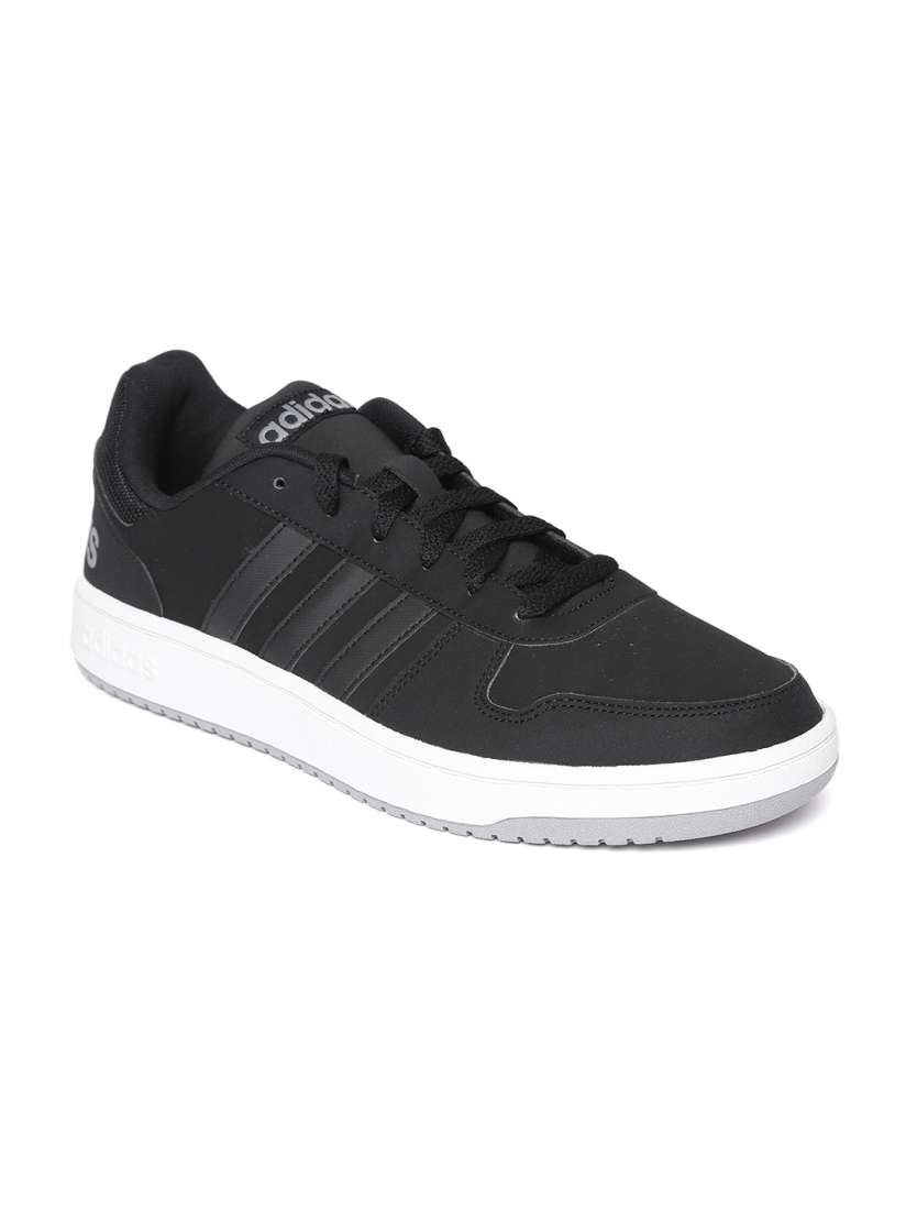 Buy ADIDAS Men Black Hoops 2.0 Basketball Shoes Sports Shoes for Men 6842084 Myntra