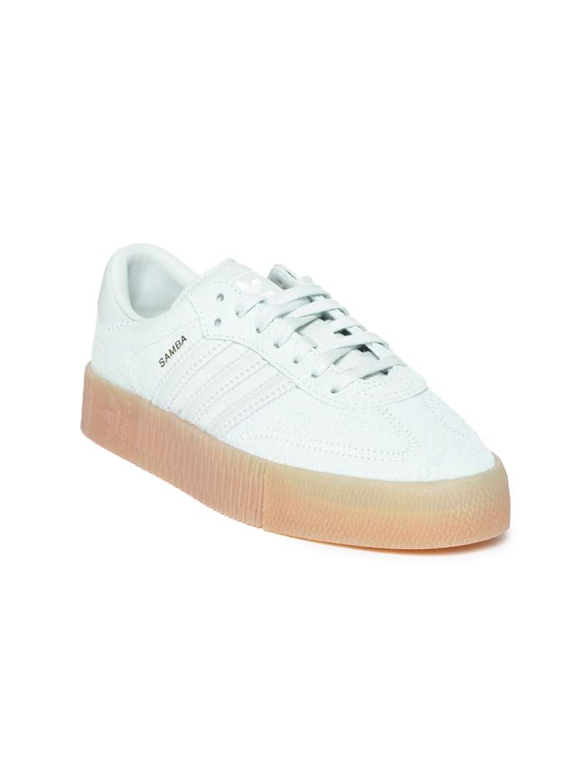 Buy Adidas Originals Women Mint Green Snake Skin Textured Samba Rose Sneakers Casual Shoes for Women 6842379 Myntra