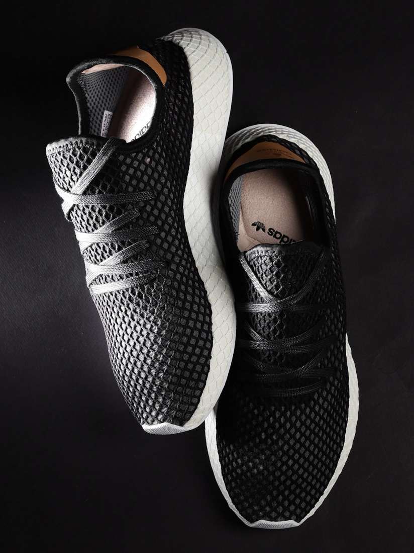 Adidas deerupt runner black mens sale