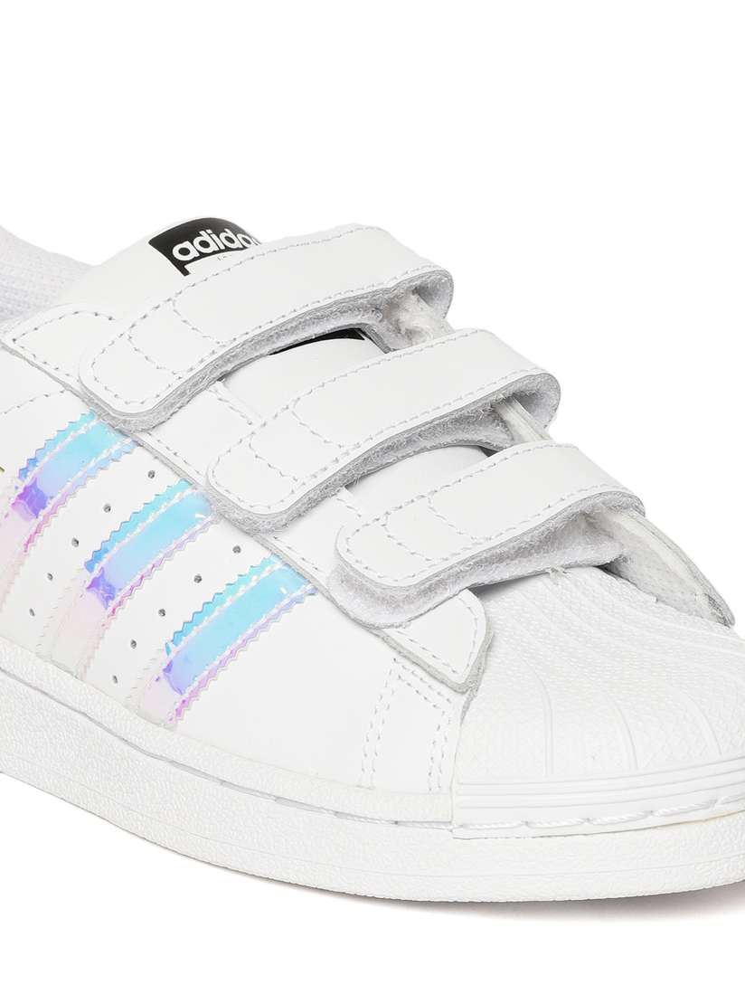 Buy Adidas Originals Kids White Superstar CF C Sneakers - Casual Shoes for  Unisex Kids 6842422 | Myntra