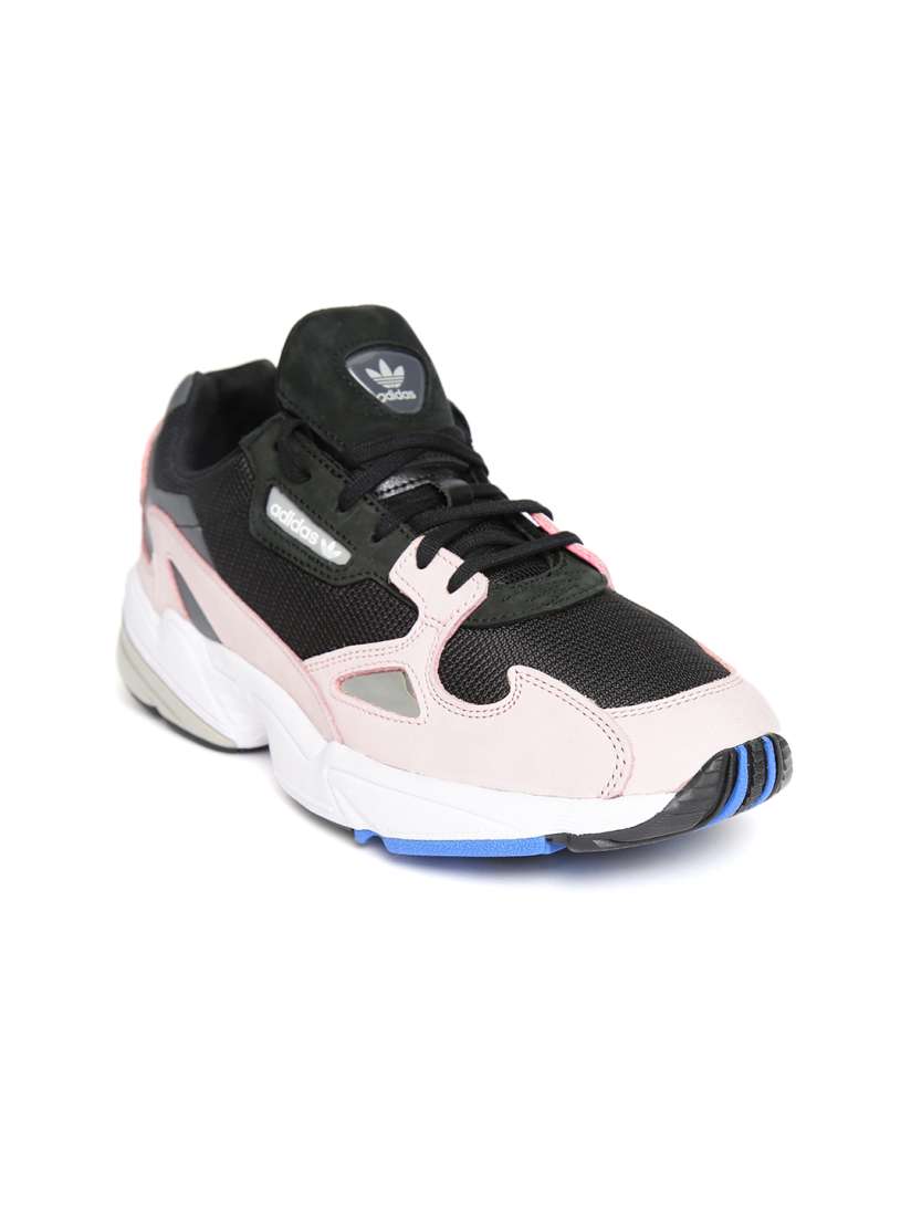Buy ADIDAS Originals Women Black Pink Colourblocked Falcon Sneakers Casual Shoes for Women 6842469 Myntra
