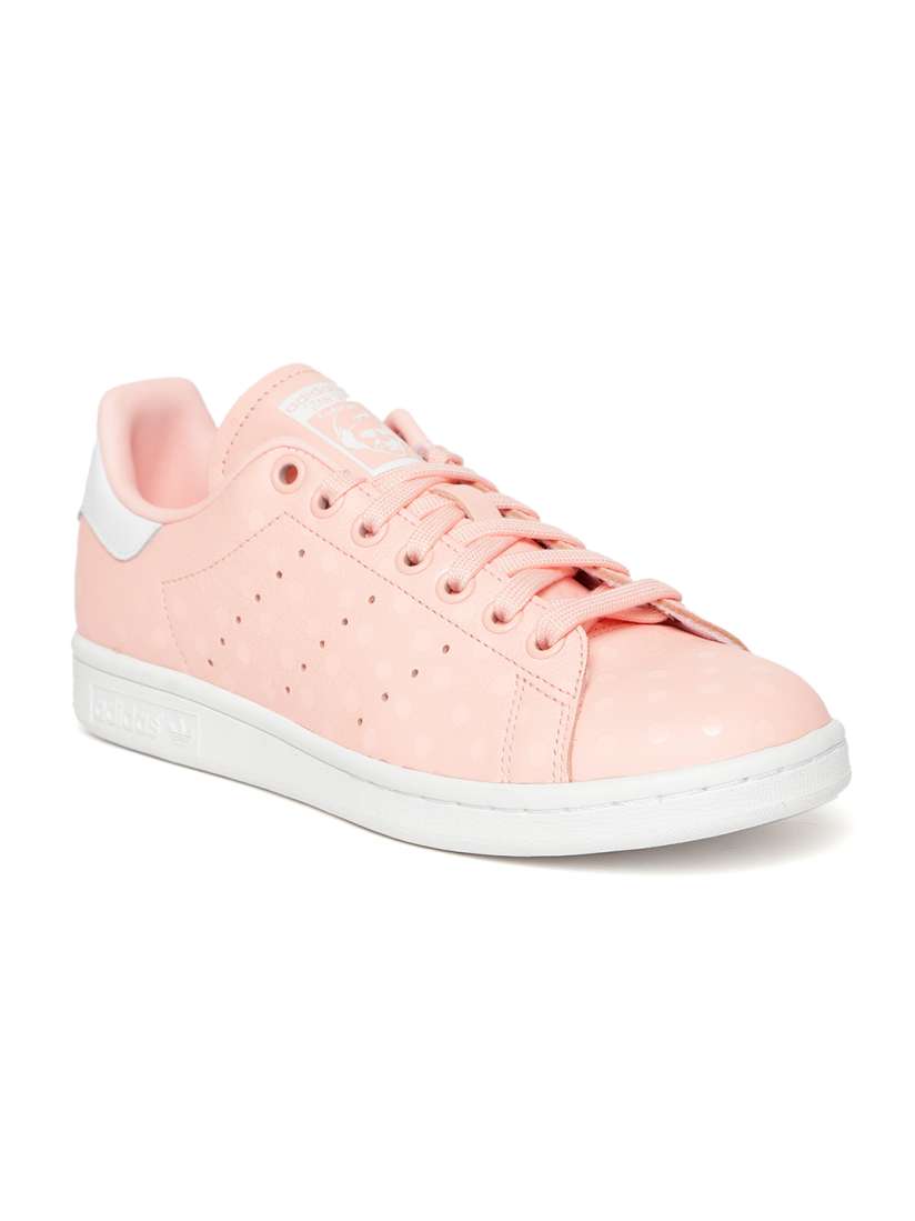 Buy Adidas Originals Women Pink Stan Smith Leather Sneakers Casual Shoes for Women 6842496 Myntra