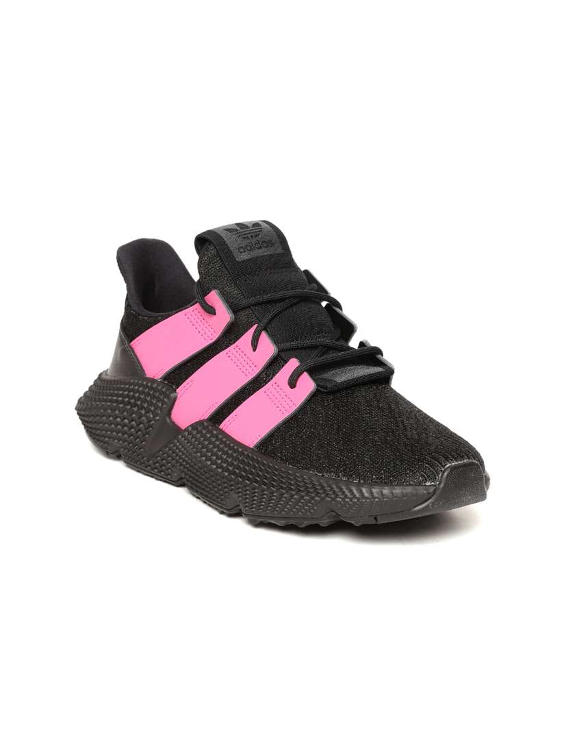Adidas originals prophere sneakers in black and pink shop
