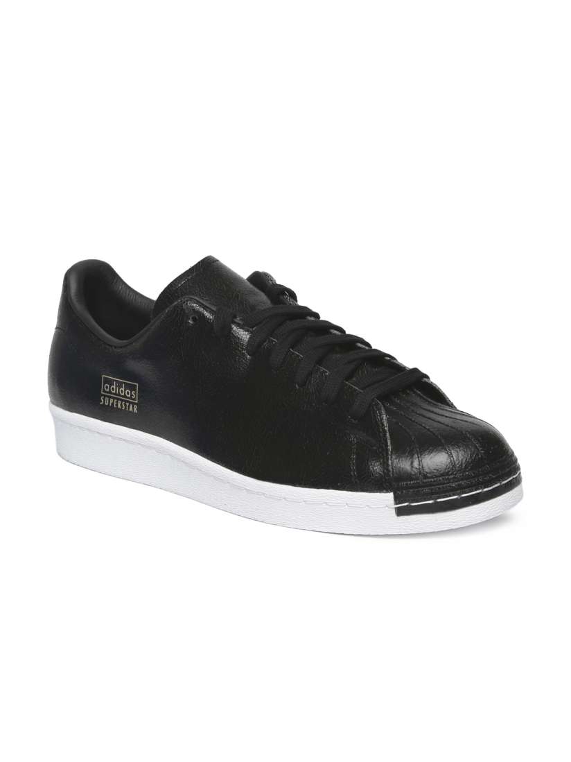 Superstar 80s clean shoes black online
