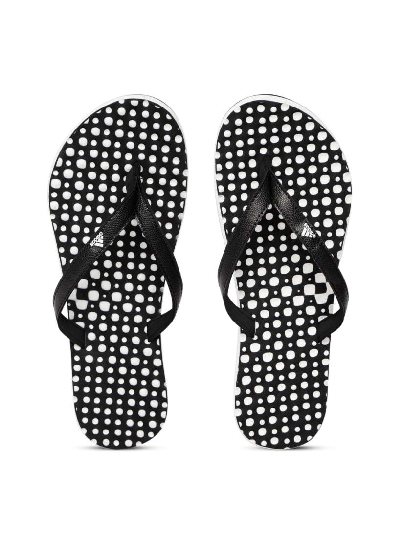 Adidas women's eezay dots flip flops shop