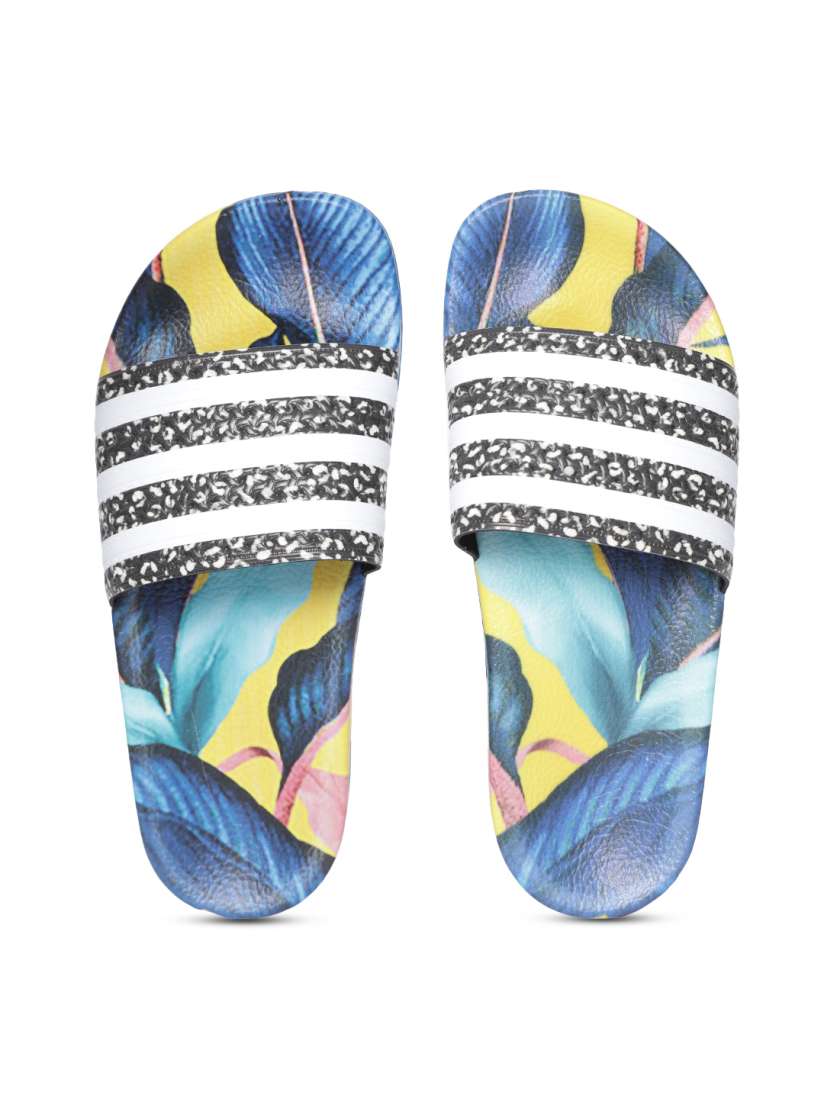 Buy ADIDAS Originals Women Black White Adilette Striped Sliders Flip Flops for Women 6842618 Myntra