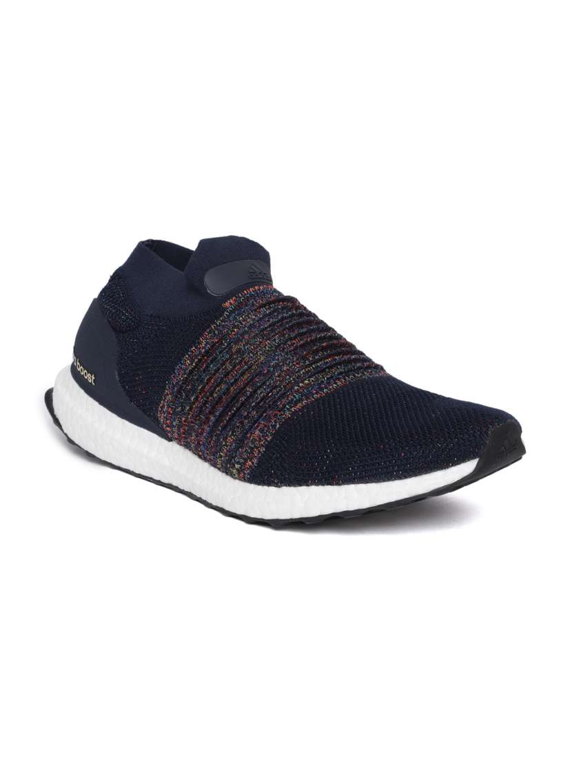 Buy ADIDAS Men Navy Blue UltraBOOST Laceless Woven Design Running Shoes Sports Shoes for Men 6844025 Myntra
