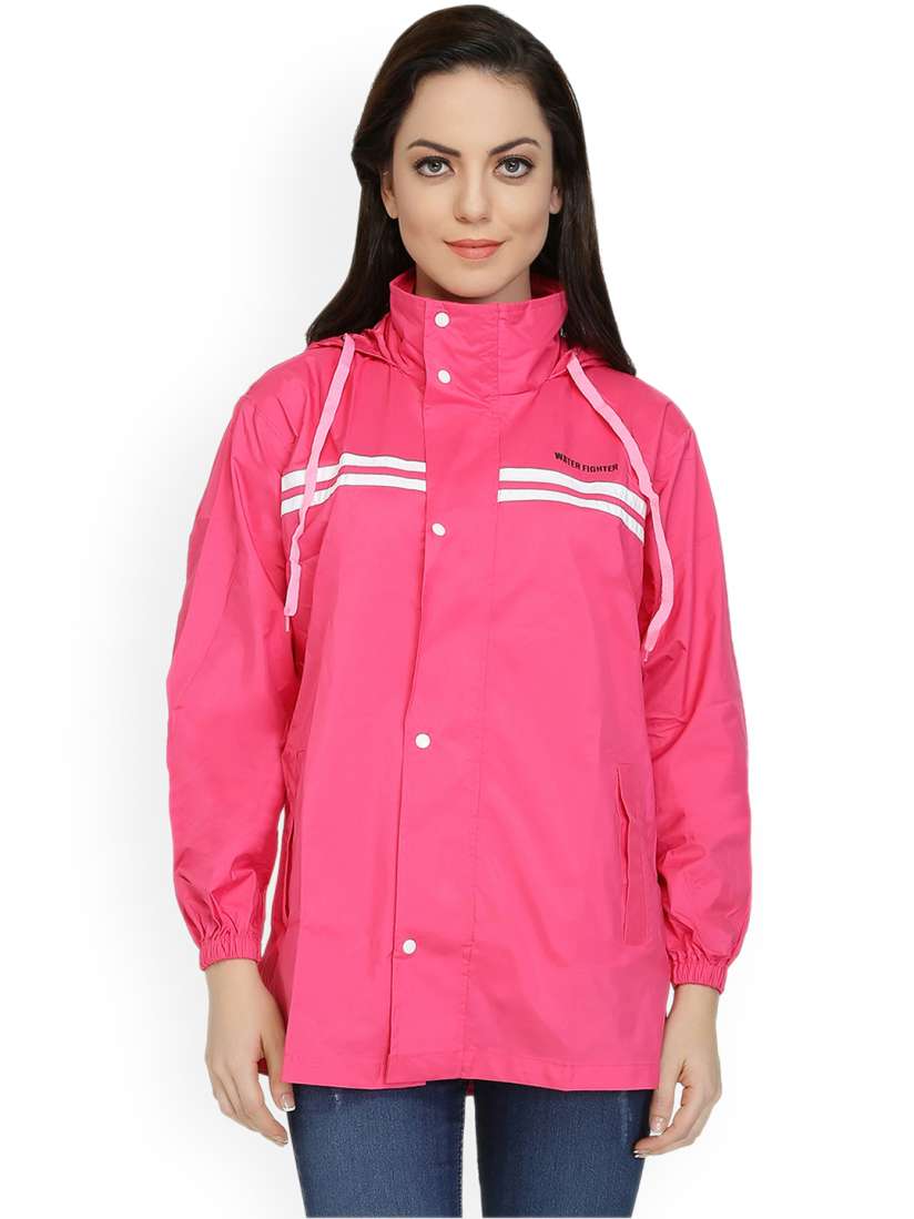Buy Zeel Pink Rain Jacket Rain Jacket for Women 6852086 Myntra