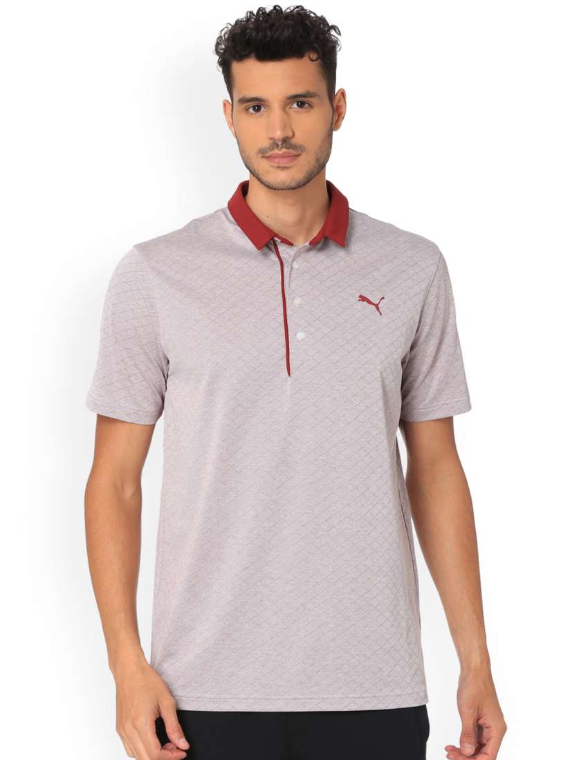 Puma diamond jacquard polo clearance