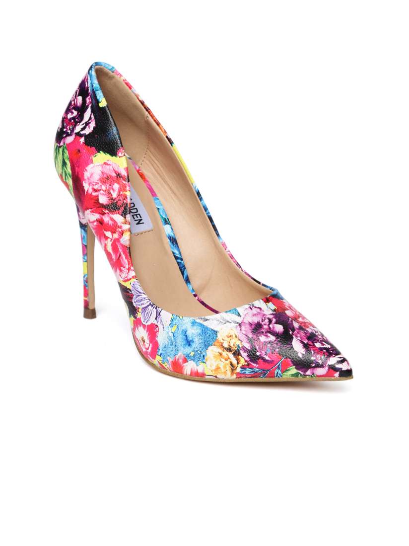 Buy Steve Madden Women Multicoloured Printed Pumps Heels for Women 6863467 Myntra