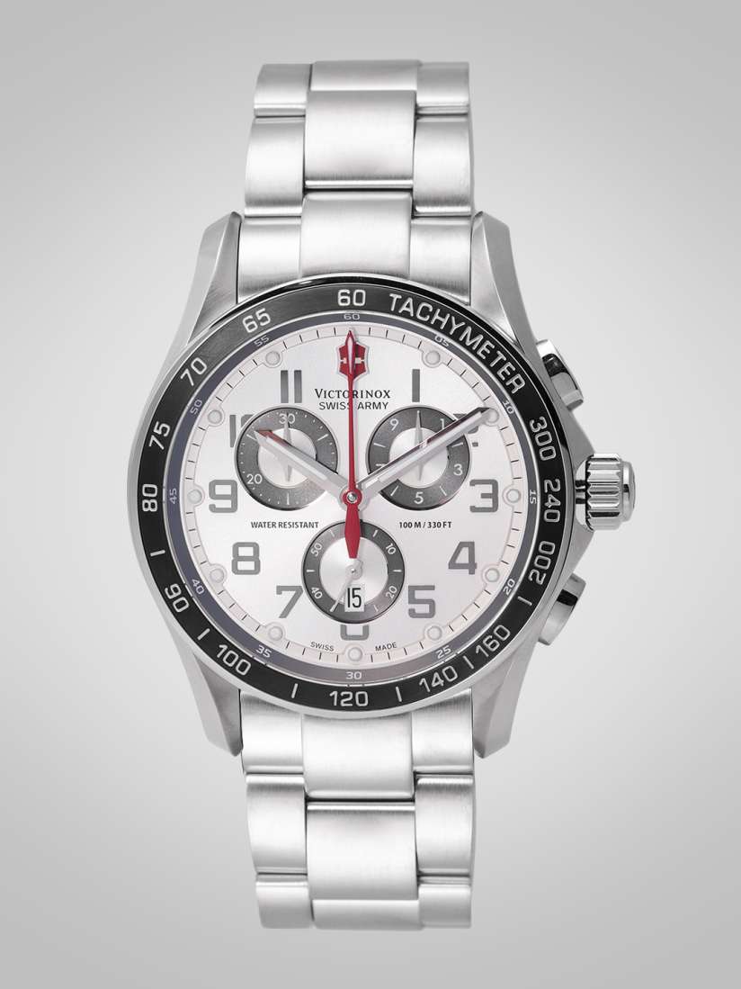 Buy Victorinox Men Silver Toned Analogue Watch 241445 Watches for Men 6868910 Myntra
