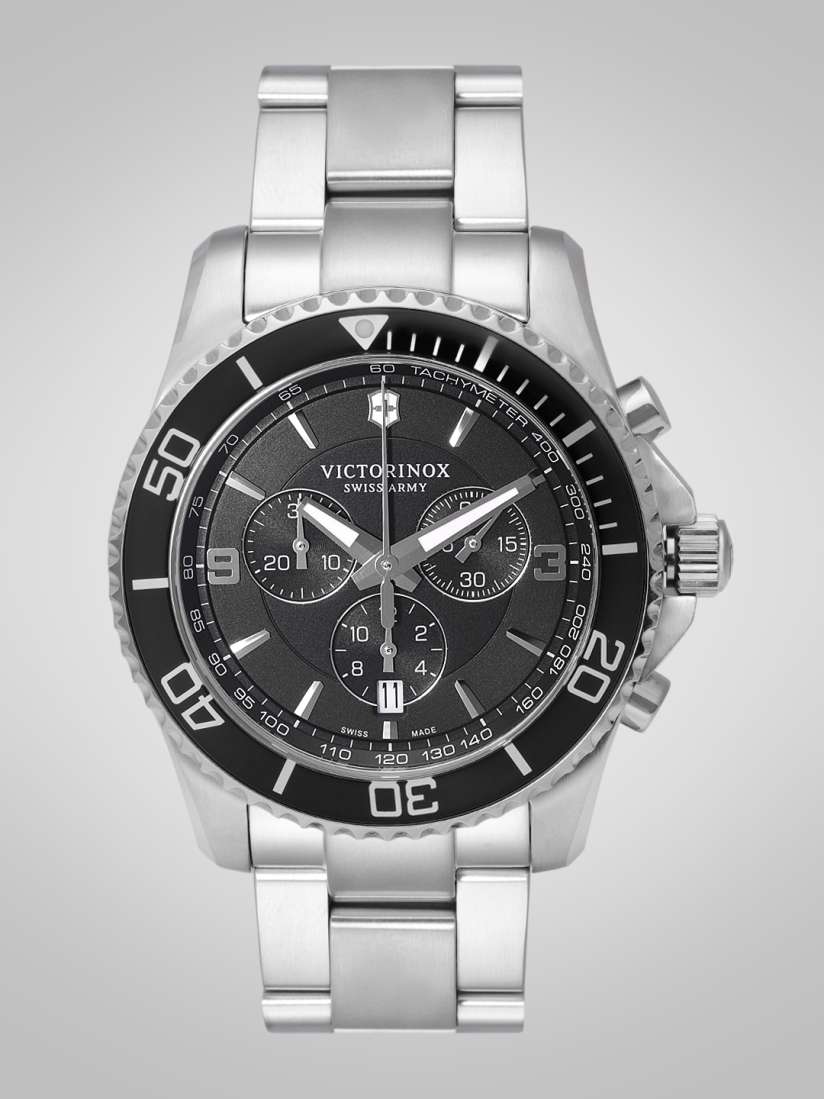 Buy Victorinox Men Black Analogue Watch 241695 Watches for Men 6868913 Myntra