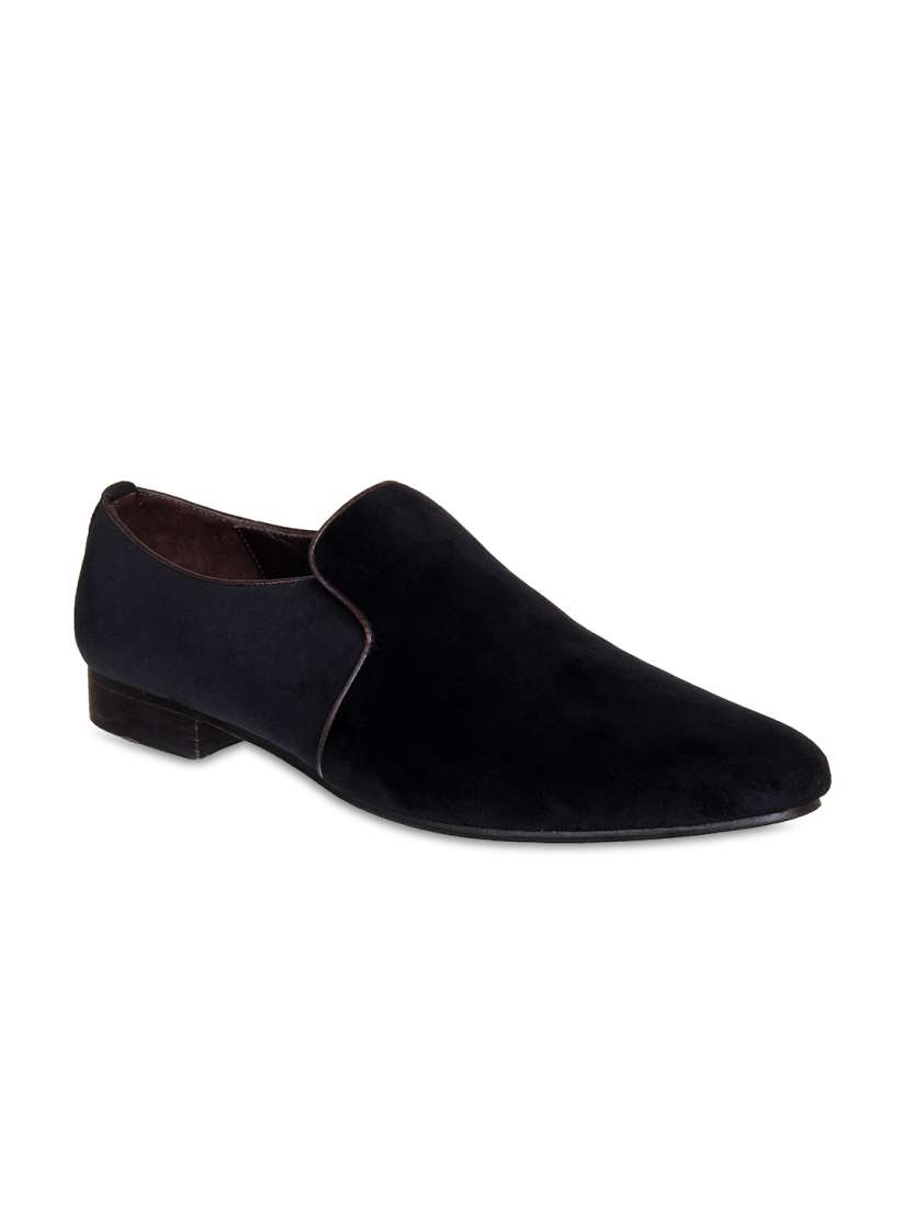 Buy LOZANO Men Black Slip On Suede Shoes Casual Shoes for Men 6870132 Myntra