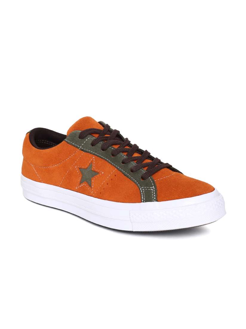 Buy Converse Vintage Suede One Star Orange Suede Sneakers Casual Shoes for Unisex 6886621 Myntra