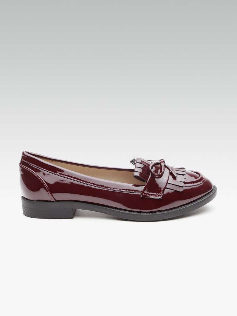 Dorothy perkins burgundy shoes online
