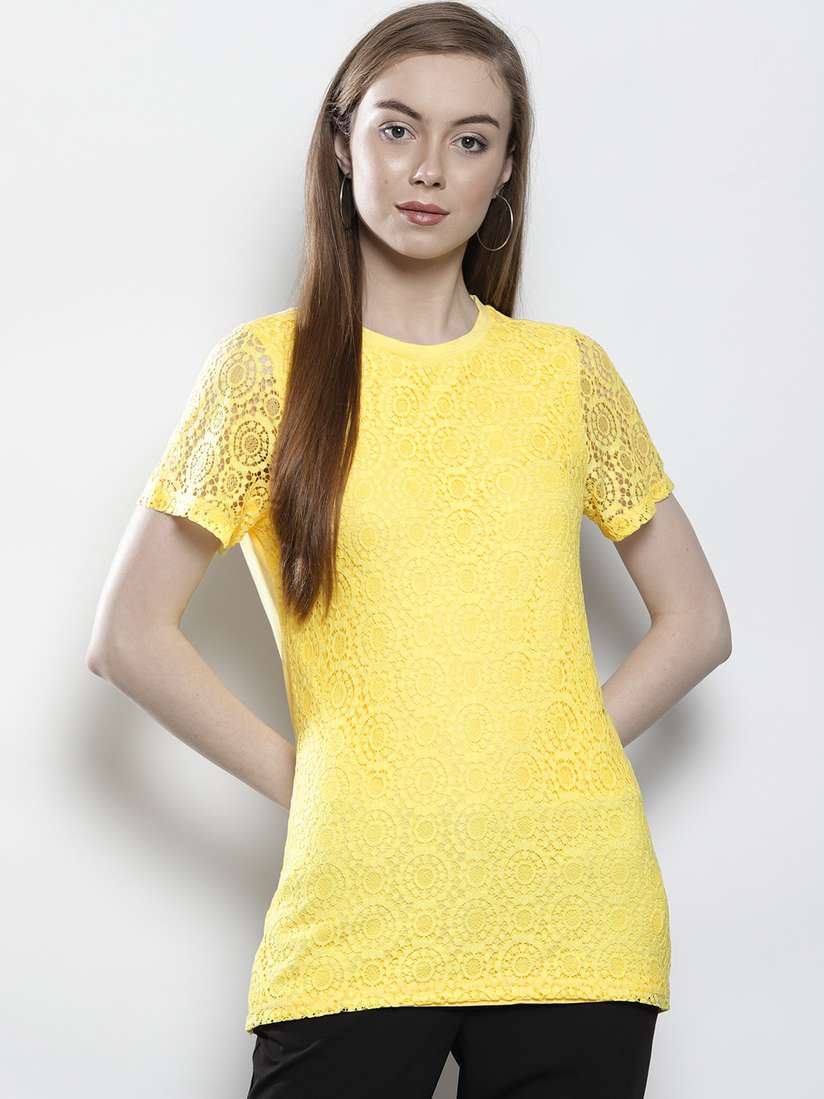 yellow tops dorothy perkins