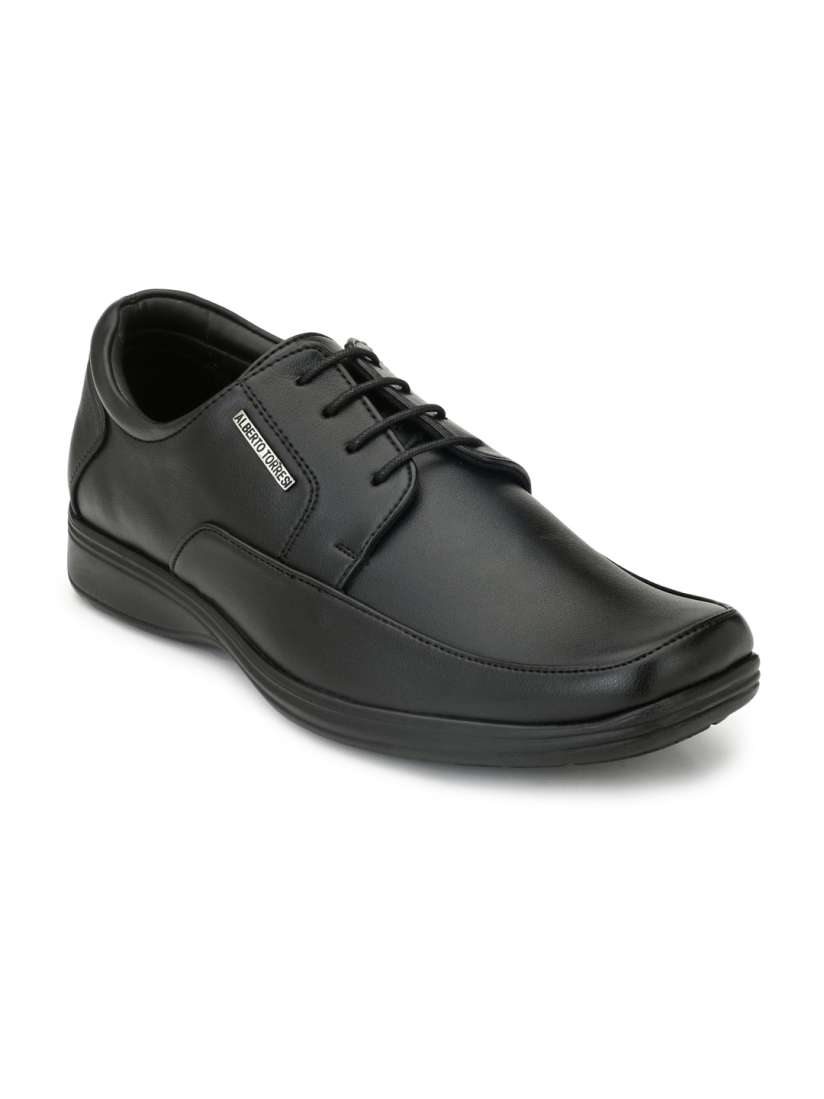 Alberto torresi black formal shoes hotsell