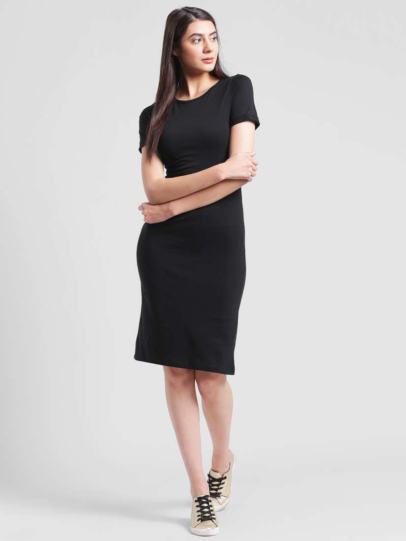 T shirt dress myntra on sale