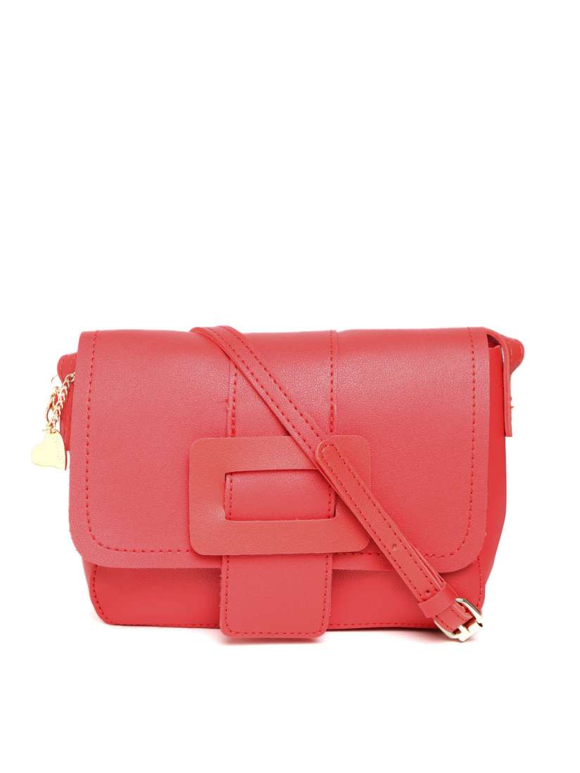 Buy ToniQ Red Solid Sling Bag Handbags for Women 6916647 Myntra