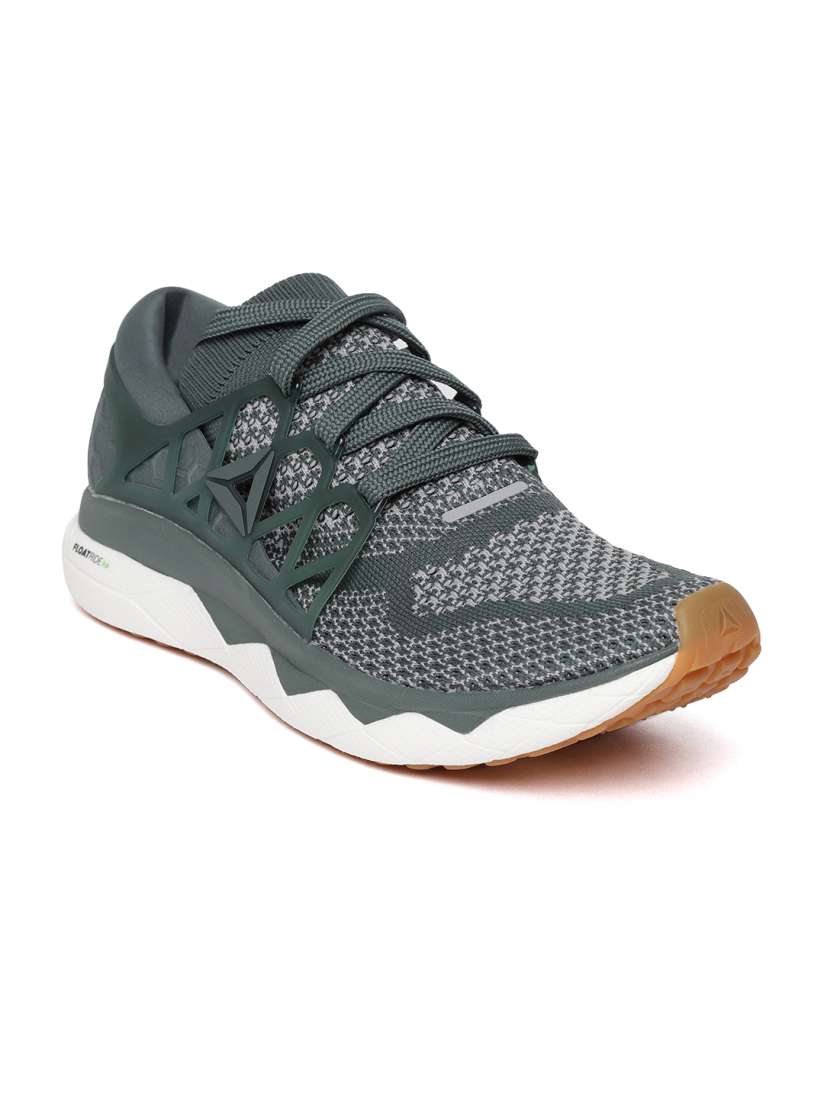 Buy Reebok Men Olive Green Grey Floatride Run Ultraknit Shoes Sports Shoes for Men 6916855 Myntra