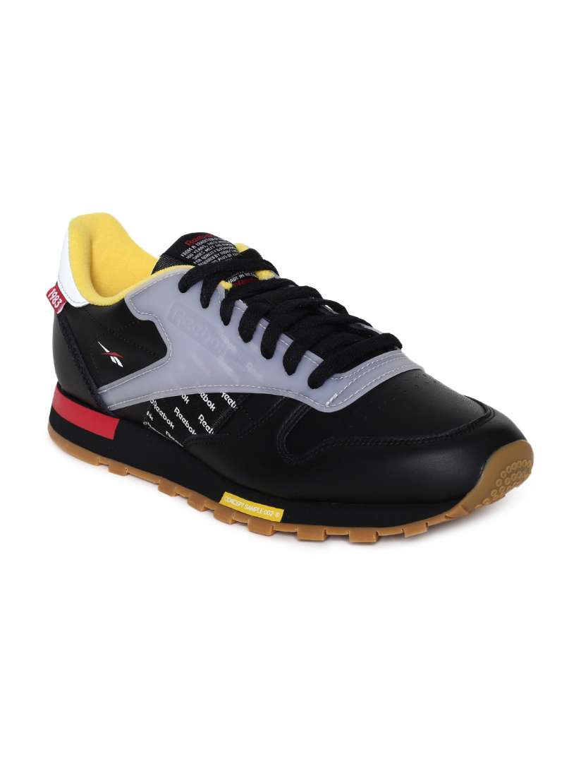 Buy Reebok Classics Unisex CL LEATHER ATI Black Sneakers Casual Shoes for Unisex 6917423 Myntra