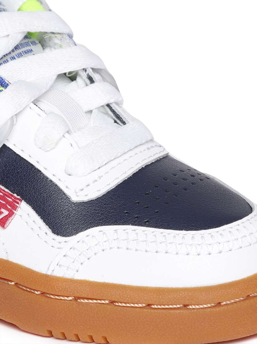 Buy Reebok Classic Boys White Navy Blue Workout Plus Altered Colourblocked Leather Sneakers Casual Shoes for Boys 6917438 Myntra