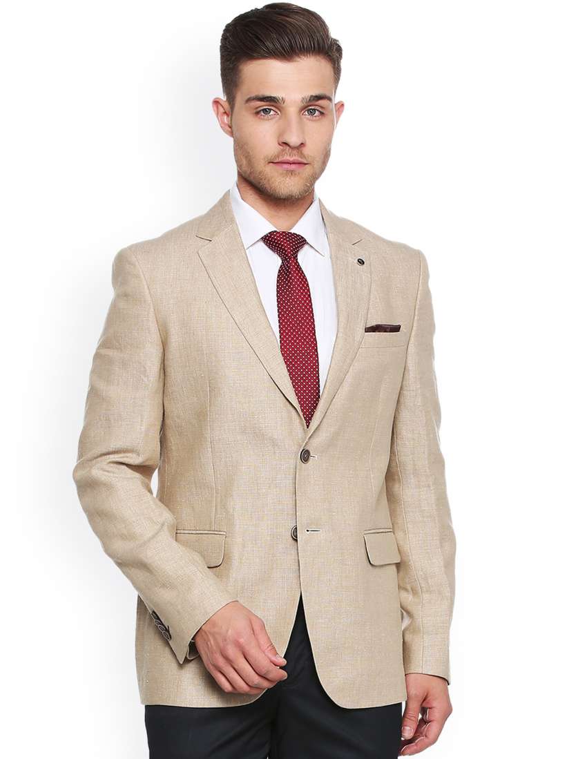 Van heusen linen blazer sale