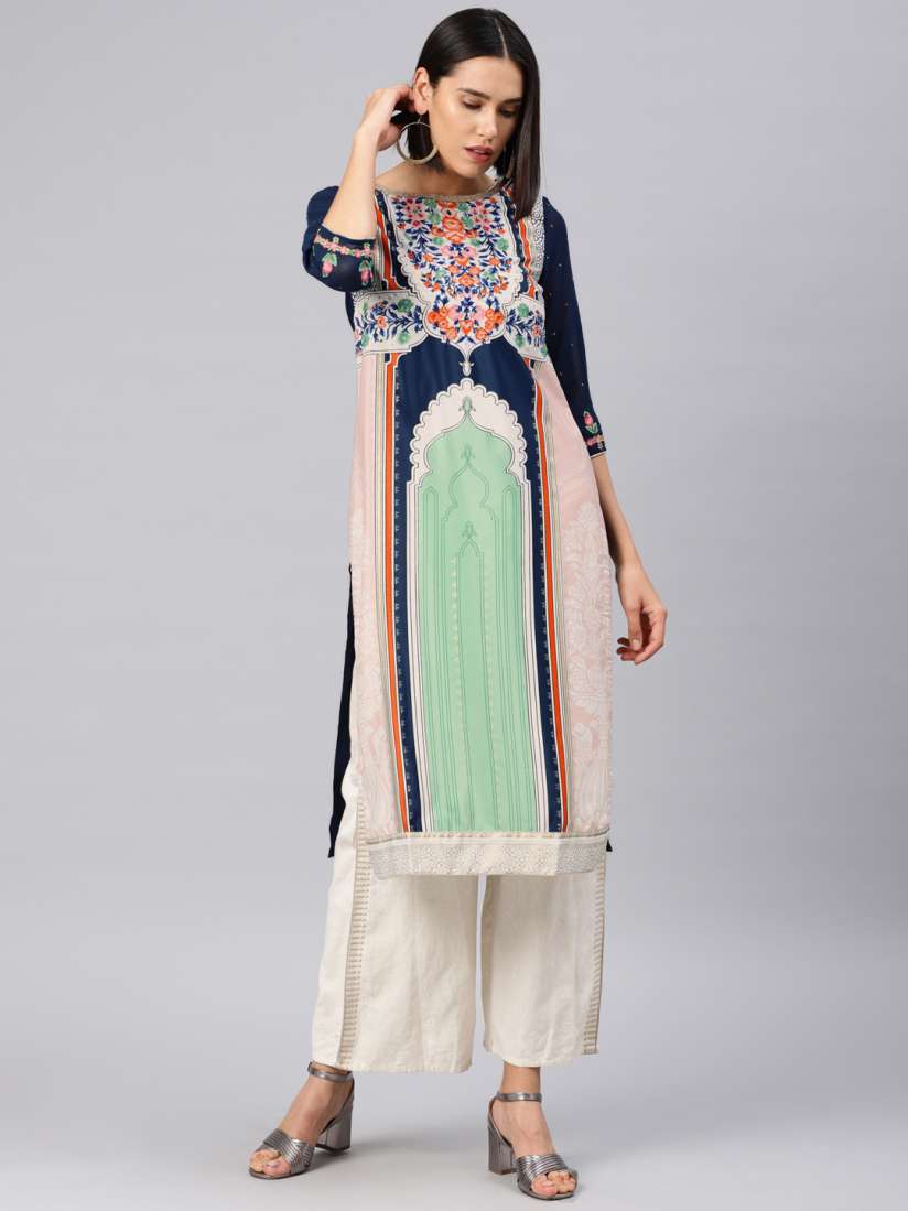 W myntra kurtas outlet