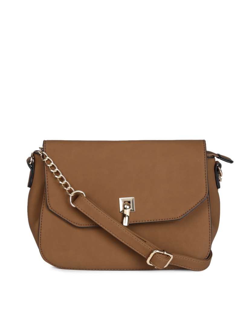 Buy CODE by Lifestyle Brown Solid Sling Bag Handbags for Women 6931256 Myntra