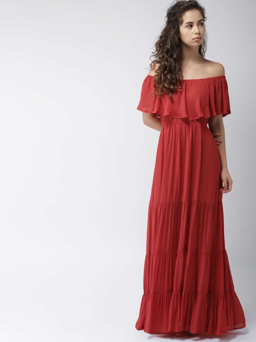 Forever 21 red maxi dress sales